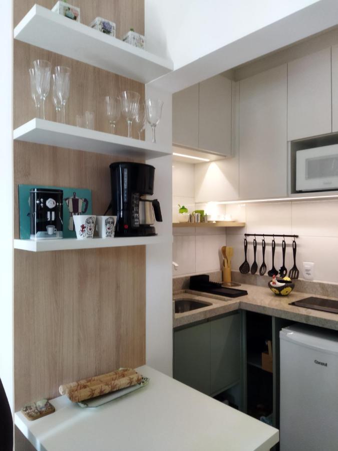 Apartamento Loft Com Garagem E Piscina Predio Frente Mar Balneario Camboriu